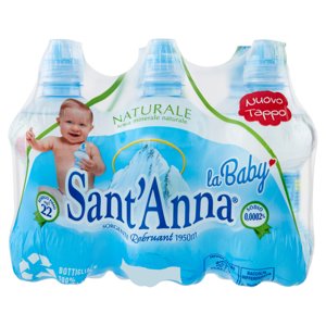 Sant'anna La Baby Naturale Sorgente Rebruant Vinadio 6 X 0,25 L