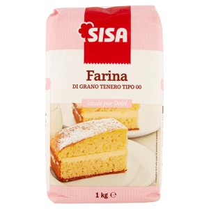 Sisa Farina Di Grano Tenero Tipo 00 Ideale Per Dolci 1 Kg