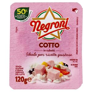 Negroni Cotto In Cubetti 120 G