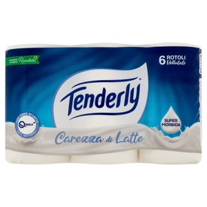 Tenderly Carezza Di Latte Rotoli Vellutati 6 Pz