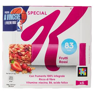 Kellogg's Special K Frutti Rossi 6 X 21.5 G