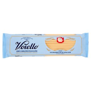 Voiello Pasta Lo Spaghetto Scanalato N°107 Grano Aureo 100% Italiano Trafilata Bronzo 500 G