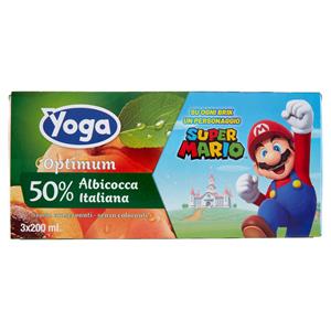 Yoga Optimum 50% Albicocca Italiana 3 X 200 Ml