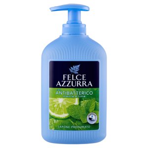 Felce Azzurra Con Antibatterico Menta E Lime Sapone Profumato 300 Ml