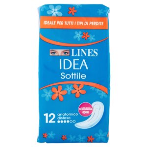 Lines Idea Sottile Anatomico Disteso 12 Pz