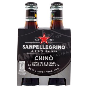 Sanpellegrino Bibite Gassare, Chino' 20 Cl X 4 (vetro)