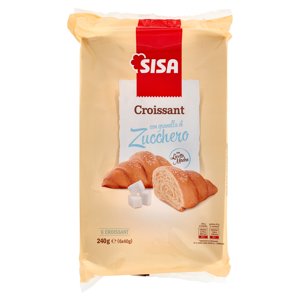 Sisa Croissant Con Granella Di Zucchero 6 X 40 G