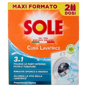 Sole Freschezza Alpina Cura Lavatrice 250 Ml X 2