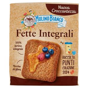 Mulino Bianco Fette Biscottate Integrali Ricche Di Fibre 315g