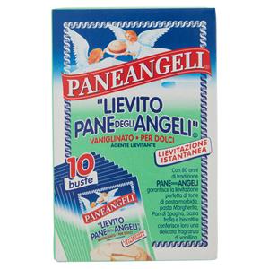 Paneangeli "lievito Pane Degli Angeli" Vaniglinato Per Dolci 10 X 16 G