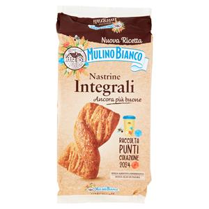 Mulino Bianco Nastrine Integrali Merenda 100% Farina Integrale 6 Pezzi 240g