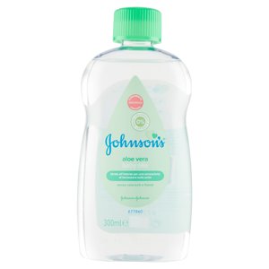 Johnson's Baby Olio Aloe Vera, Testato Da Pediatri E Dermatologi, 300ml