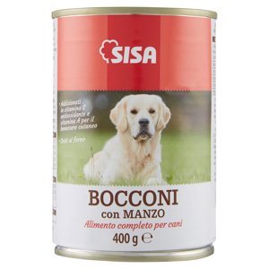 Sisa Bocconi Con Manzo 400 G