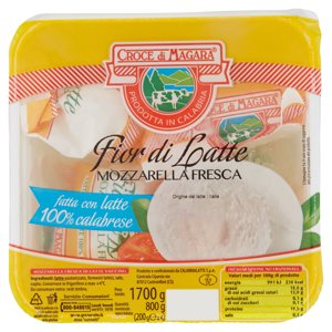 Croce Di Magara Fior Di Latte Mozzarella Fresca 4 X 200 G