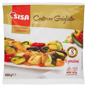 Sisa Contorno Grigliato Surgelato 450 G