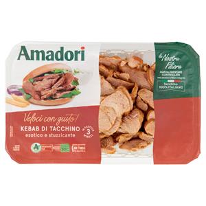 Amadori Kebab Di Tacchino 0,280 Kg