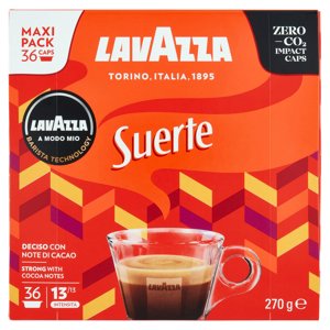 Lavazza A Modo Mio Suerte 36 Capsule 270 G