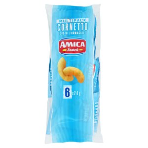 Amica Snack Cornetto Gusto Formaggio 6 X 20 G