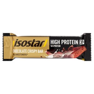 Isostad Chocolate Crispy Bar High Protein 30%, Barretta Proteica, Gusto Cioccolato - 55 G