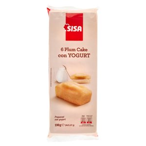 Sisa 6 Plum Cake Con Yogurt 6 X 31,67 G