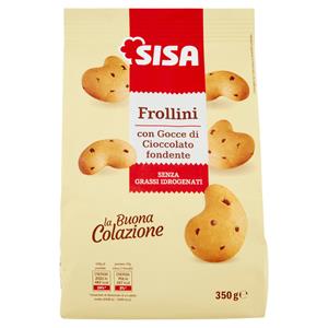 Sisa Frollini Con Gocce Di Cioccolato 350 G