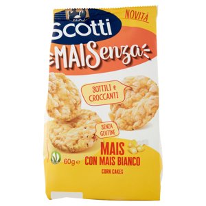 Riso Scotti Maisenza Mais Con Mais Bianco 60 G