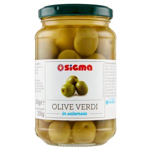 Sigma Olive Verdi In Salamoia 340 G