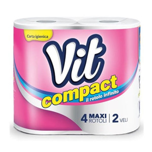 Carta Igienica Compact Vit 4 Pz