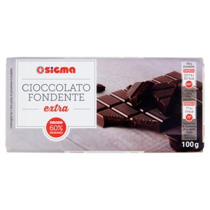 Sigma Cioccolato Fondente Extra 100 G