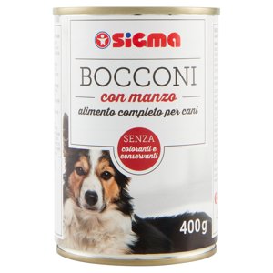Sigma Bocconi Con Manzo 400 G