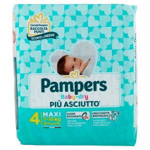 Pampers Baby-dry Maxi 17 Pz