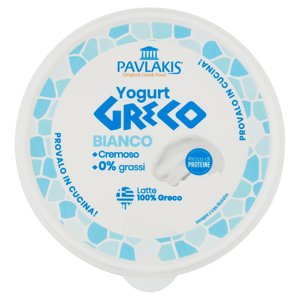Pavlakis Yogurt Greco Bianco 0% Grassi 500 G