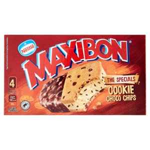 Nestlé Maxibon Cookie Choco Chips 4 X 60 G