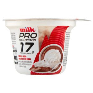 Milk Pro High Protein 17g Coppa Al Gusto Cioccolato Con Panna 170 G