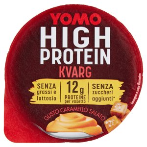 Yomo High Protein Kvarg Gusto Caramello Salato 140 G