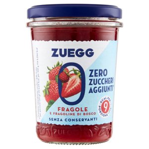 Zuegg Zero Zuccheri Aggiunti* Fragole E Fragoline Di Bosco 220 G