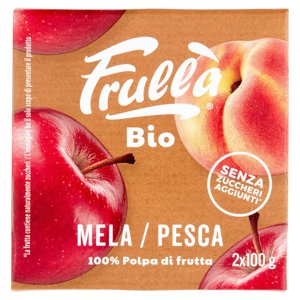 Frullà Bio Mela / Pesca 2 X 100 G