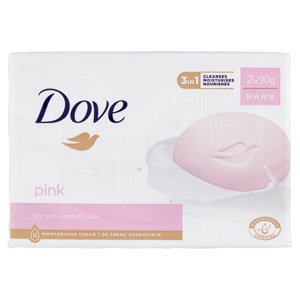 Dove Pink For Soft, Smooth Skin Bars 2 X 90 G