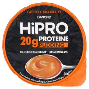 Hipro Pudding 20g Proteine Gusto Caramello 200 G