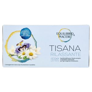 Equilibrio & Piacere Tisana Rilassante 20 Filtri 40 G