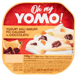 Oh My Yomo! Yogurt Agli Agrumi Più Cialdine Al Cioccolato 140 G