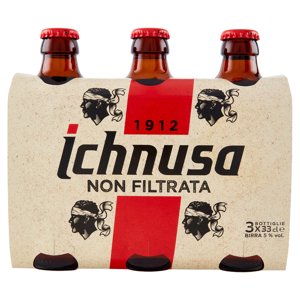 Ichnusa Non Filtrata 3 X 33 Cl