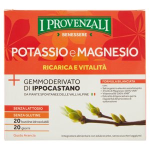 I Provenzali Benessere Potassio E Magnesio Ricarica E Vitalità 20 Bustine 70 G