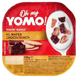 Oh My Yomo! Yogurt Bianco Più Wafer Chococrunch 140 G