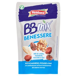 Ventura Bbmix Benessere Mix Di Uvetta, Mandorle, Nocciole E Noci 150 G