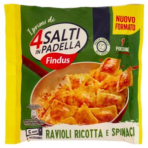 4 Salti In Padella Findus Ravioli Ricotta E Spinaci Al Pomodoro 300 G