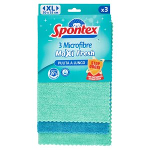 Spontex Microfibre Maxi Fresh X3