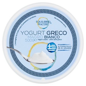 Equilibrio & Piacere Yogurt Greco Magro Bianco 500 G