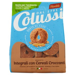 Colussi Biscotti Integrali Con Cereali Croccanti 500 G