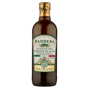 Barbera Filtrato Olio Extra Vergine Di Oliva 100% Da Olive Italiane 750 Ml